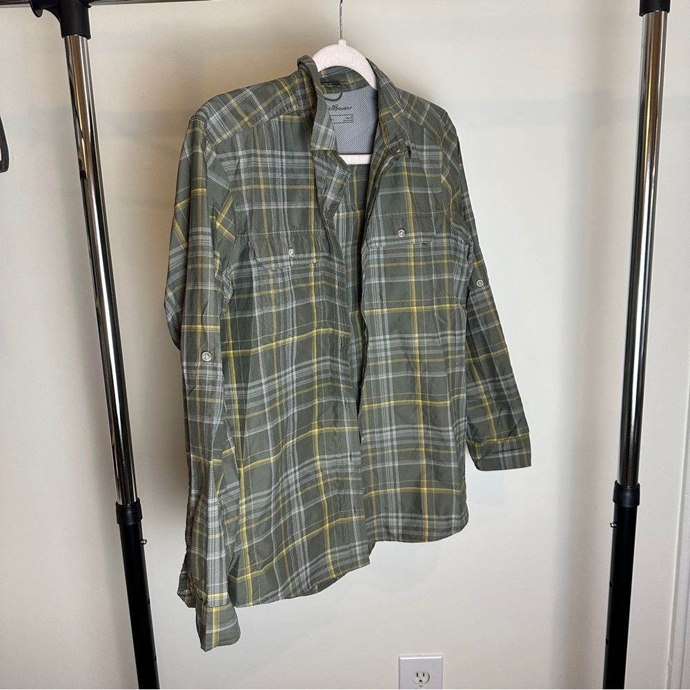 Eddie Bauer Hiking button down shirt